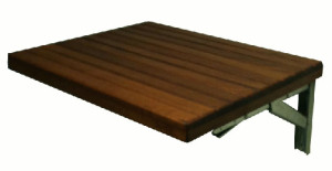 Fold down bench 1